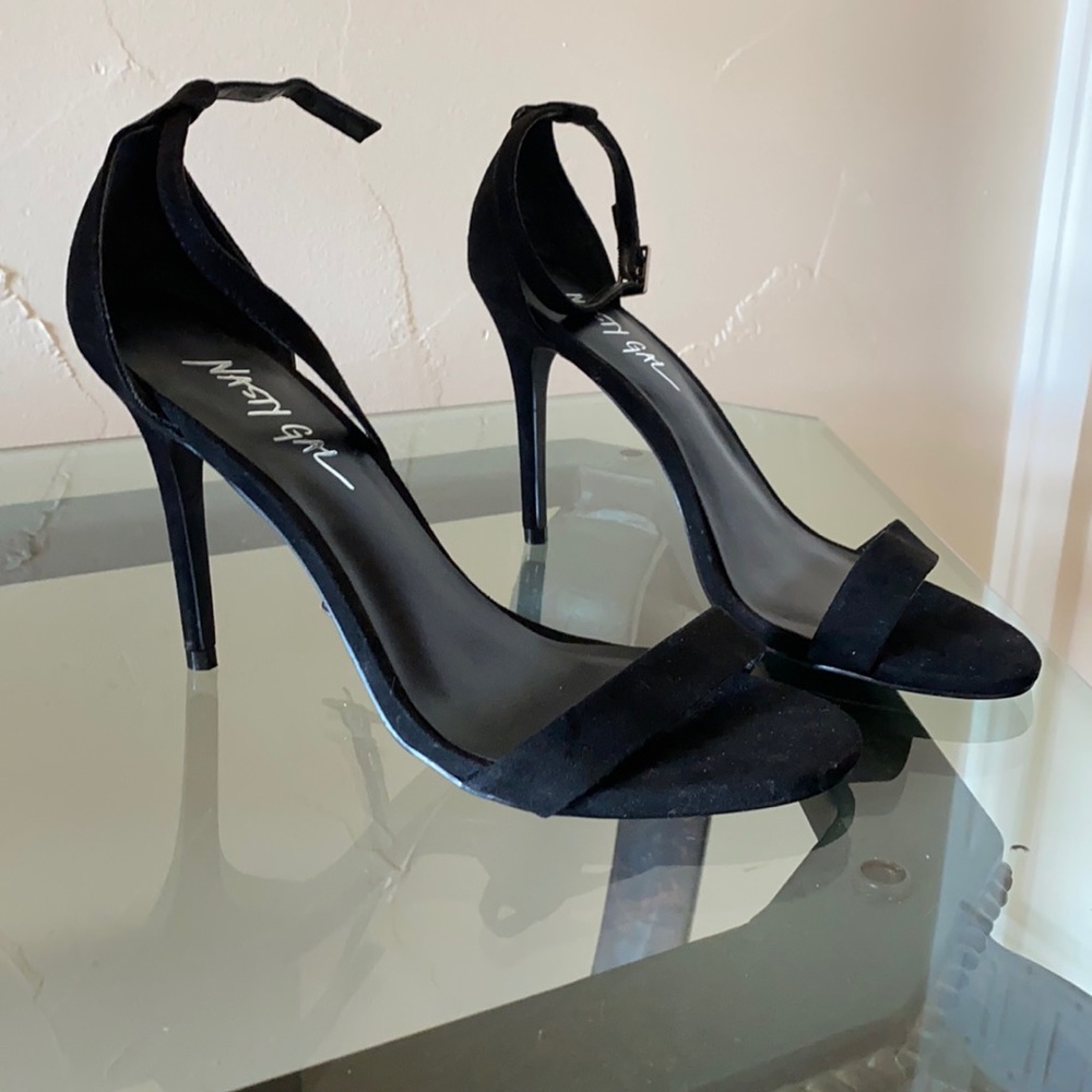 Nasty Gal ankle strap shoes